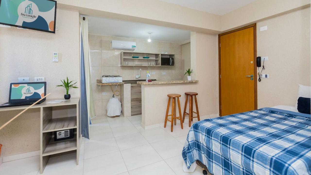 Estudios Confortaveis Com Precos Acessiveis Totalmente Mobiliados Curitiba Luaran gambar